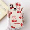 For Realme Narzo 50A Case RMX3430 Colorful Flowers Soft Silicone Cover For Oppo Realme Narzo50a 6.51" Fashion Protective Shell