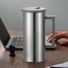 Coffee Pitcher Leak-Proof Stainless Steel Water Dispenser Container With Lid Non-Slip Handle Drinking Storage Container for Hot