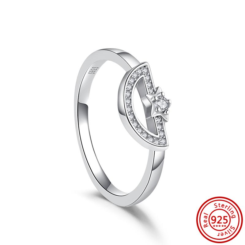 Inel de Deget Inimă Roșie Inele cu Zircon Strălucitor Zircon Spumos Pentru Femei Cupru Sterling 925 Nuntă Logodnă Petrecere Cadouri de Lux