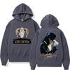 King of Pop Michael Jackson Album Cover Hoodie Women's Clothes Harajuku Fashion Hip Hop Sweatshirt Casual Hoodies