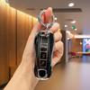 For Porsche Panamera Cayenne 971 911 9Ya Macan Boxster Keyless Car Key Case Cover 3 Buttons Car Remote Key Shell Fob Accessories