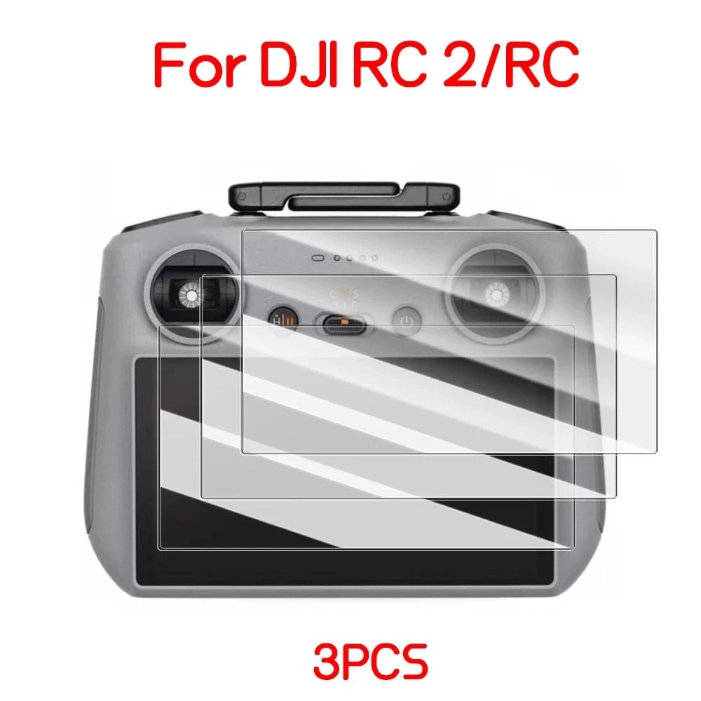 Tempered Glass for DJI RC Pro/RC 2 Remote Control Anti-scratch Screen Protector for DJI Mini 4 Pro Mavic 3 RC2 RC Pro Controller