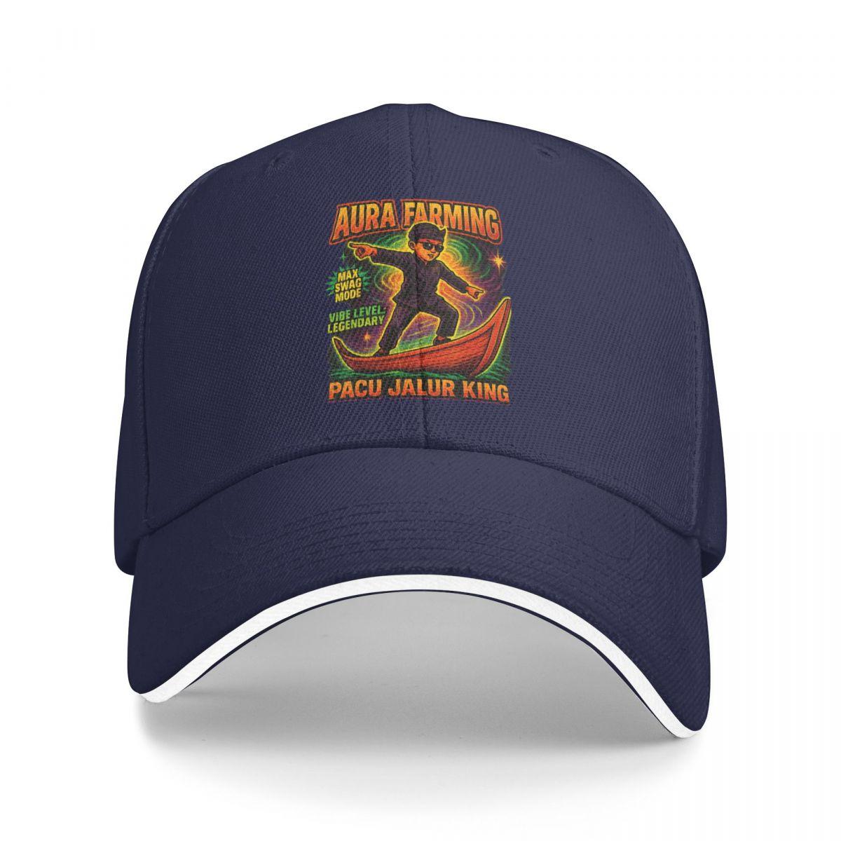 

Baseball Caps Aura Farming Vintage Customized Unisex Casual Summer Caps One Size