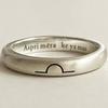 TONGCHE Silver Ring `The Day` (Single Ring/Couple Ring/Friendship Ring)