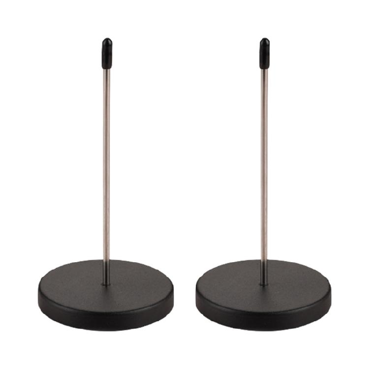 

2 Pcs Straight Rod Paper Note Picks Memo Holders Check Spindle Bill Fork Desk Receipt Holders for Office чорний