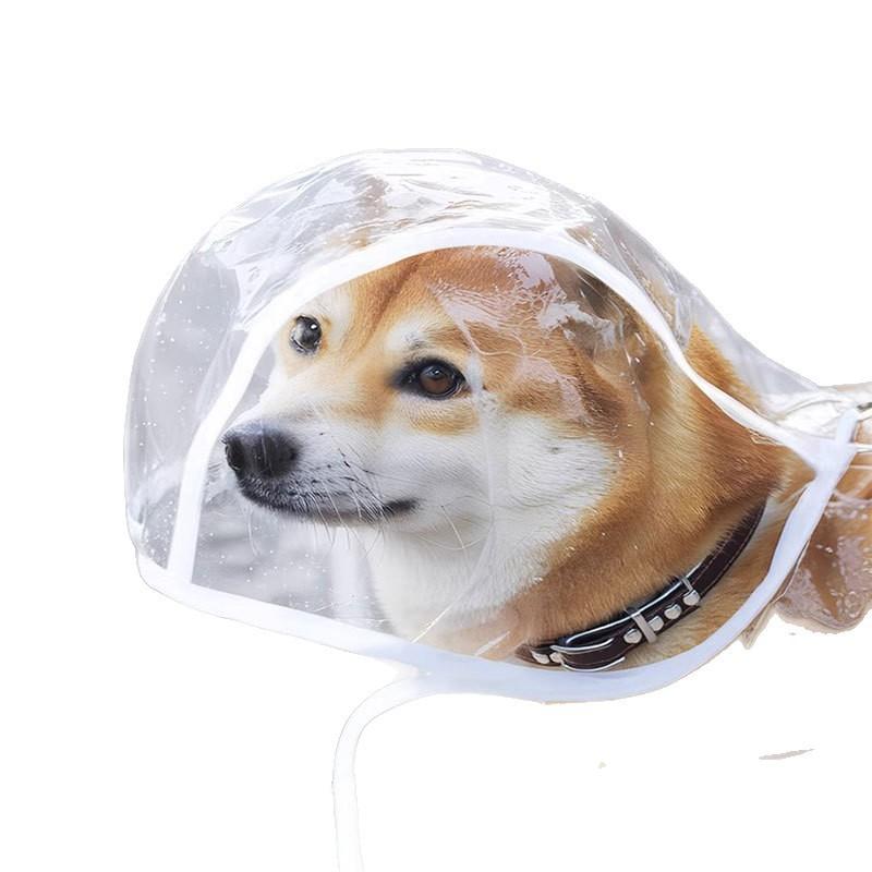Waterproof Dog Raincoat Small Medium Breeds Teddy Shiba Inu Four Legged Pet Jacket PU Material All Season