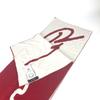 VERSACE Logo Bicolor  Scarf wool Red/White