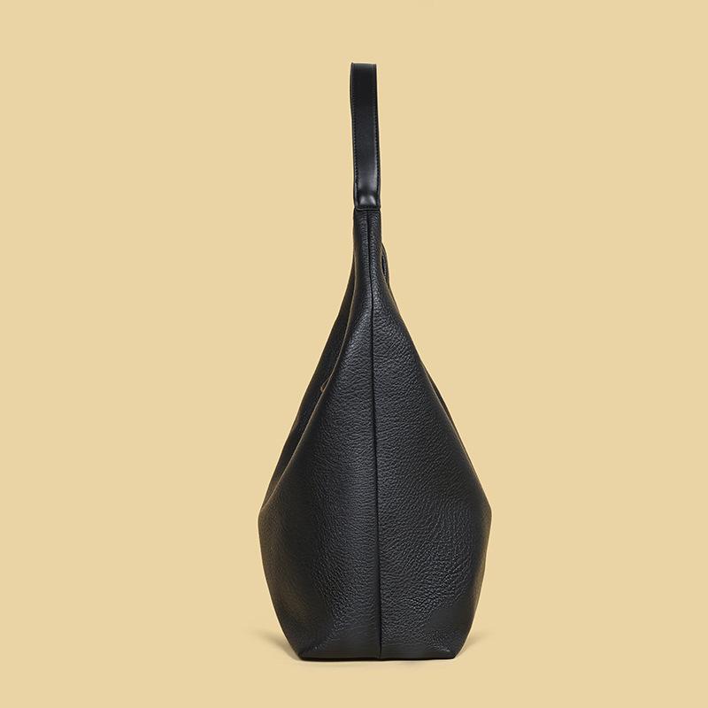 Einfache, große, modische und Retro-Beuteltasche für stilvolles Pendeln und Büro, Elegante Umhängetasche