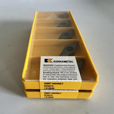 Original / VBMT160408LF KC5010  /  Industrial Indexable Carbide Inserts 10 Pcs