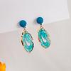 Retro Long Style, Unique Niche Design Earrings, Fashionable Retro Court Style Temperament, Fringed Stud Earrings For Women