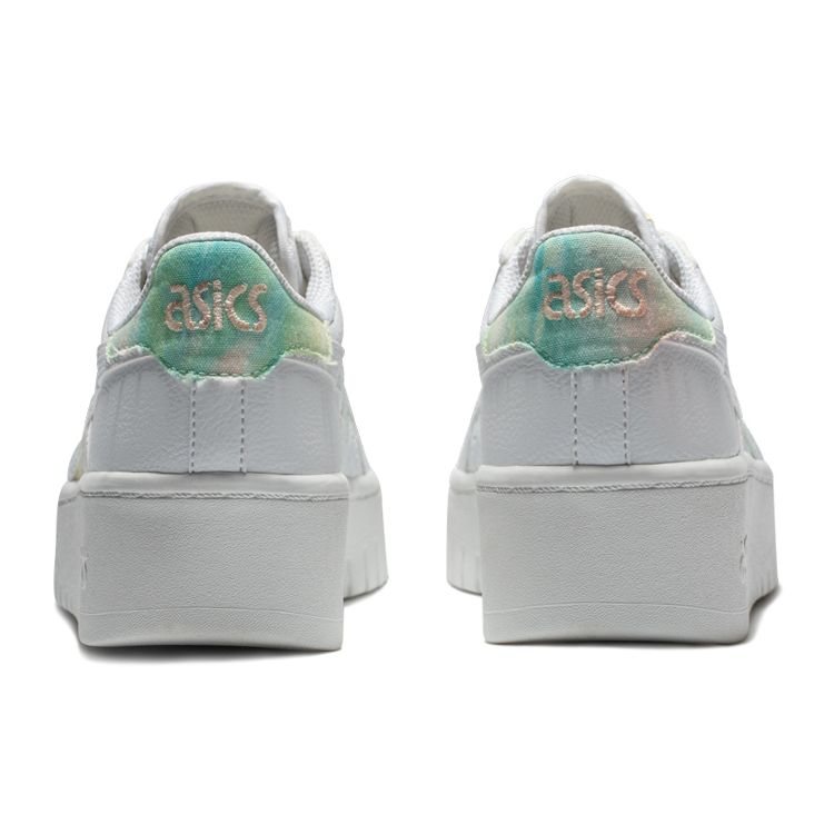 Asics Japan S Platform Tie Dye Women Sneakers White Oasis-Green 1202A324-100
