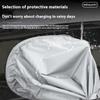For BYD Song Plus DMI Seal U Sealion 6 Charging Gun Cover Rain Dust Proof Car Accessories