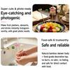 100Pcs Candy Color Cocktail Skewers Animal Plant Mixed Fruit Serving Sticks  for Festival Supply