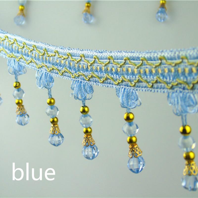 

11 метров кисточка бахрома кружевная отделка тыква кристалл бисер лента для самостоятельного шитья шторы аксессуары украшения 11M