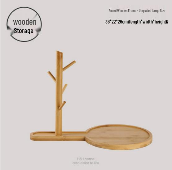 Decorative Foyer Key Tray with Pearl Earring Girl Design - Creative Living Room Ornament