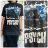 Vintage 80s 90s Psycho Horror Movie T-Shirt – Single Stitch – Rare – Men’s 38-40
