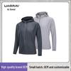 Men's Quick-Dry Lightweight Sports Jacket - Sun Protection, Breathable, Long Sleeve for Running, Training, Yoga, and Fitness