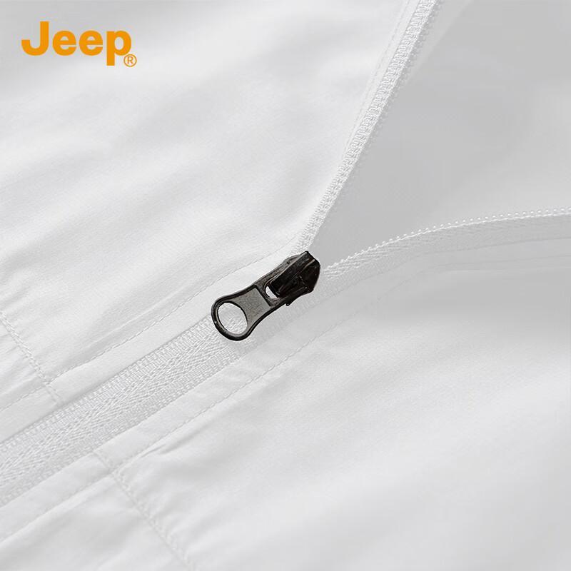 Jeep Men's UPF50+ Sun Protection Ice Silk Hoodie Jacket