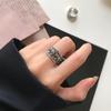 Trendy Retro Ethnic Elephant Ring Set for Women - Japanese and Korean Style Birthday Gift