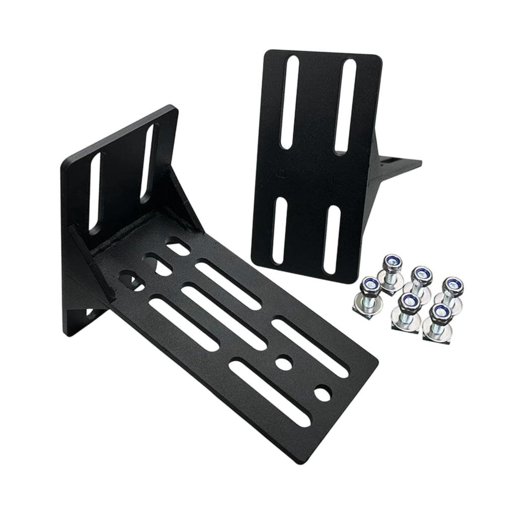 2 Pieces Awning Bracket Car Mounting L Brackets Kit Accessories Replacement Stable Outdoor