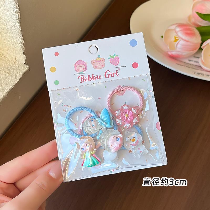 Princess Elsa Children'S Hairpin Cute Super Cute Girl Bangs Hair Band Bb Clip Baby Forehead Broken Hair Card Hair Accessories