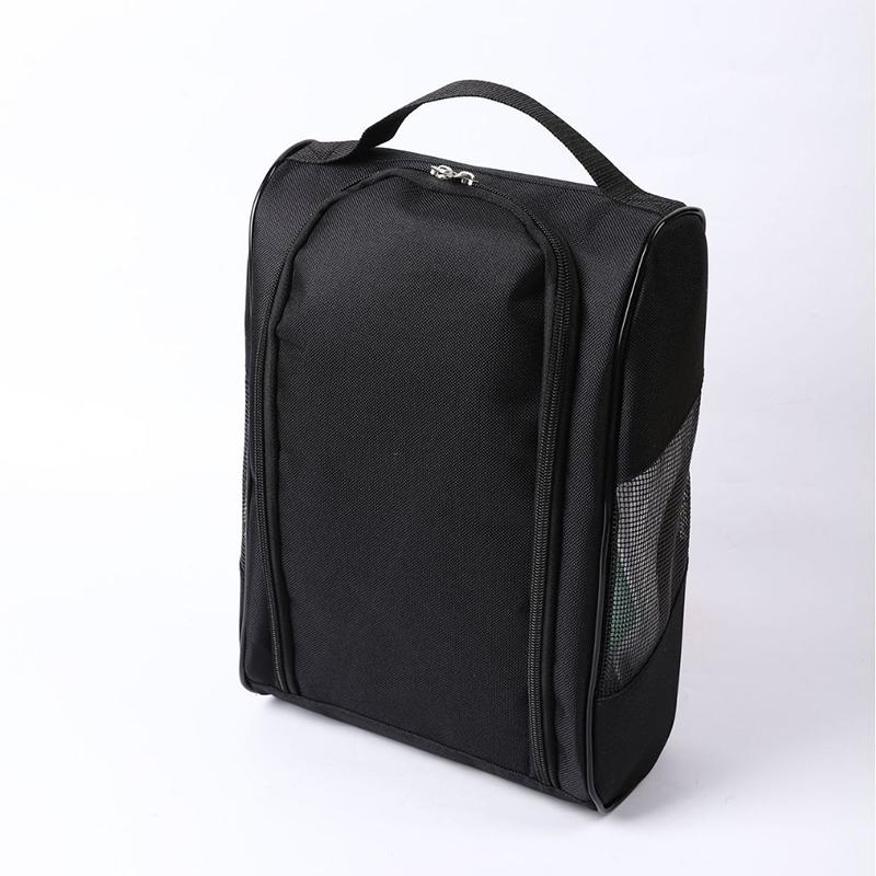 Tragbare Golfschuhtasche Oxford-Gewebe Schuhtragetaschen Atmungsaktiv Leichtgewichtige Golfhandtasche Staubdicht Fußball Tennisschuhtasche