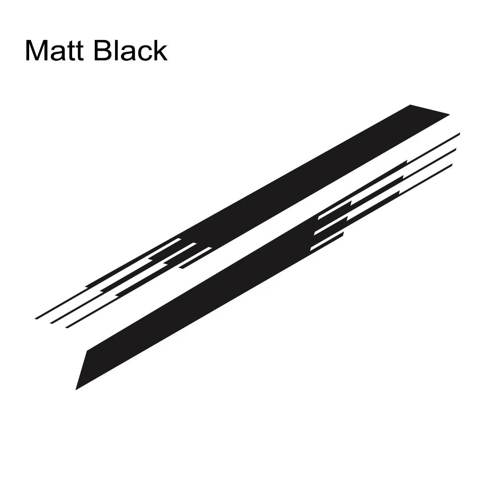2PCS Car Body Door Side Stripes Stickers Self-adhesive Auto Body Styling Decoration Sticker Accessories For Ford Transit Tourneo