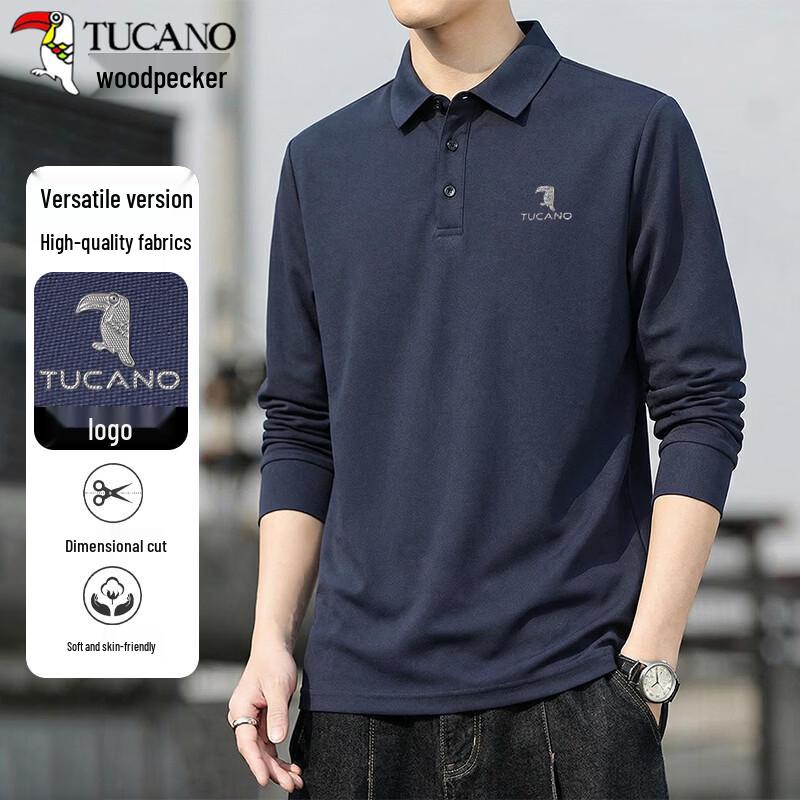 TUCANO Men's Business Casual Polo Shirt