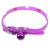 Adjustable Colorful Collar Bell Pet Cat Dog Love Hearts Patterns Neck Collar