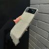 Luxury Crystal Diamond Tassel Phone Case For Samsung Galaxy Z Flip 6 5 4 3 Flip5 Flip6 Flip4 Cover Fashion Cute Cases Girls Capa