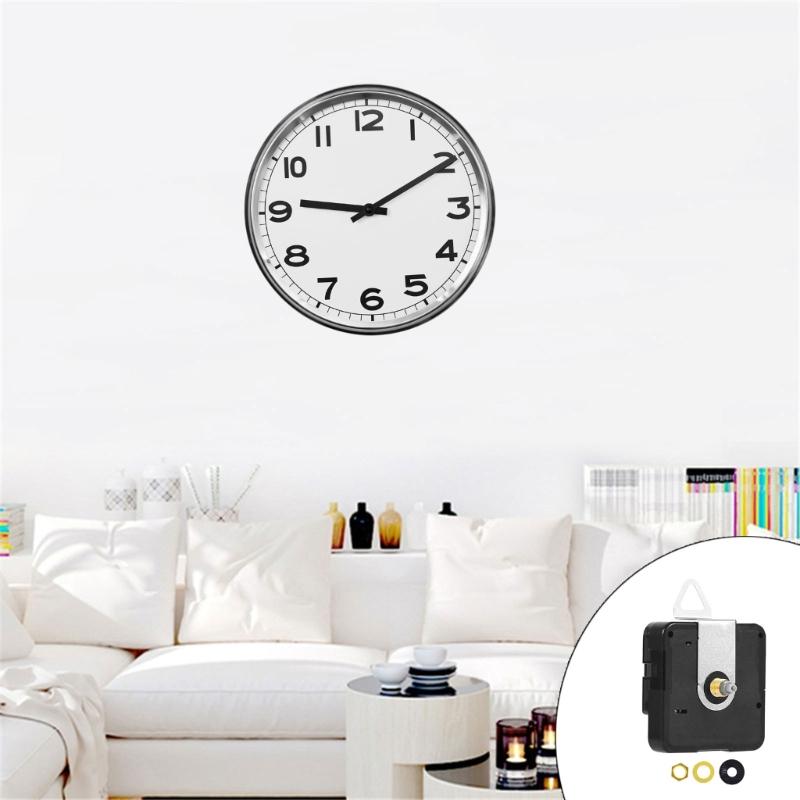 Quartzs Clock Movement Mechanism for Wall Clock Repair Parts Battery Operated Quiet Clock Motor Replacement Kits