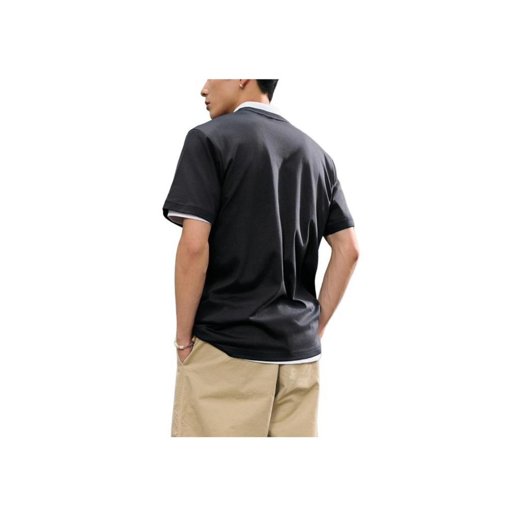 adidas Cool Cotton Sports Short Sleeve T-Shirt Men Tops Black JD5213
