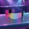 Multicolor Light-up Glasses | Adjustable-Looking Band, futuristic Goggles with