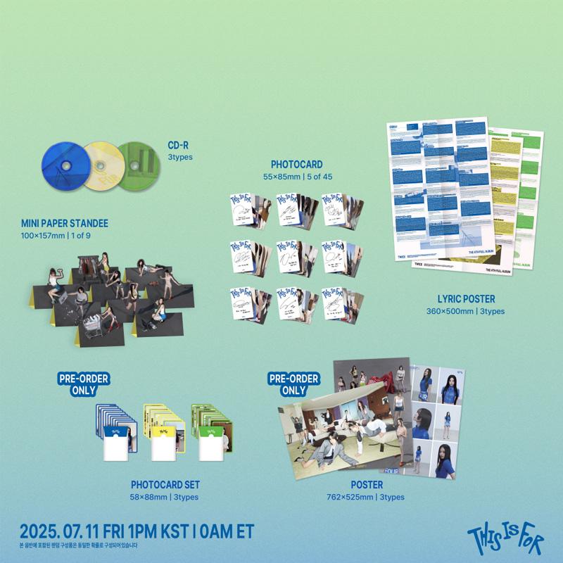 Twice EZ NEKIRE (EZ ver. / IS ver. / FOR ver.)