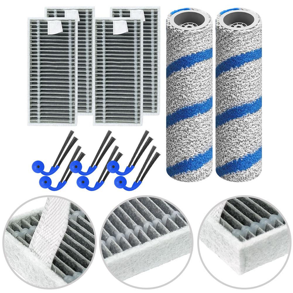 For ECOVACS For Deebot X11 OmniCyclon/X11 Pro/X11 Pro Omni/X11 /X11 Famille Vacuum Cleaner Roller Brush Filter Side Brush