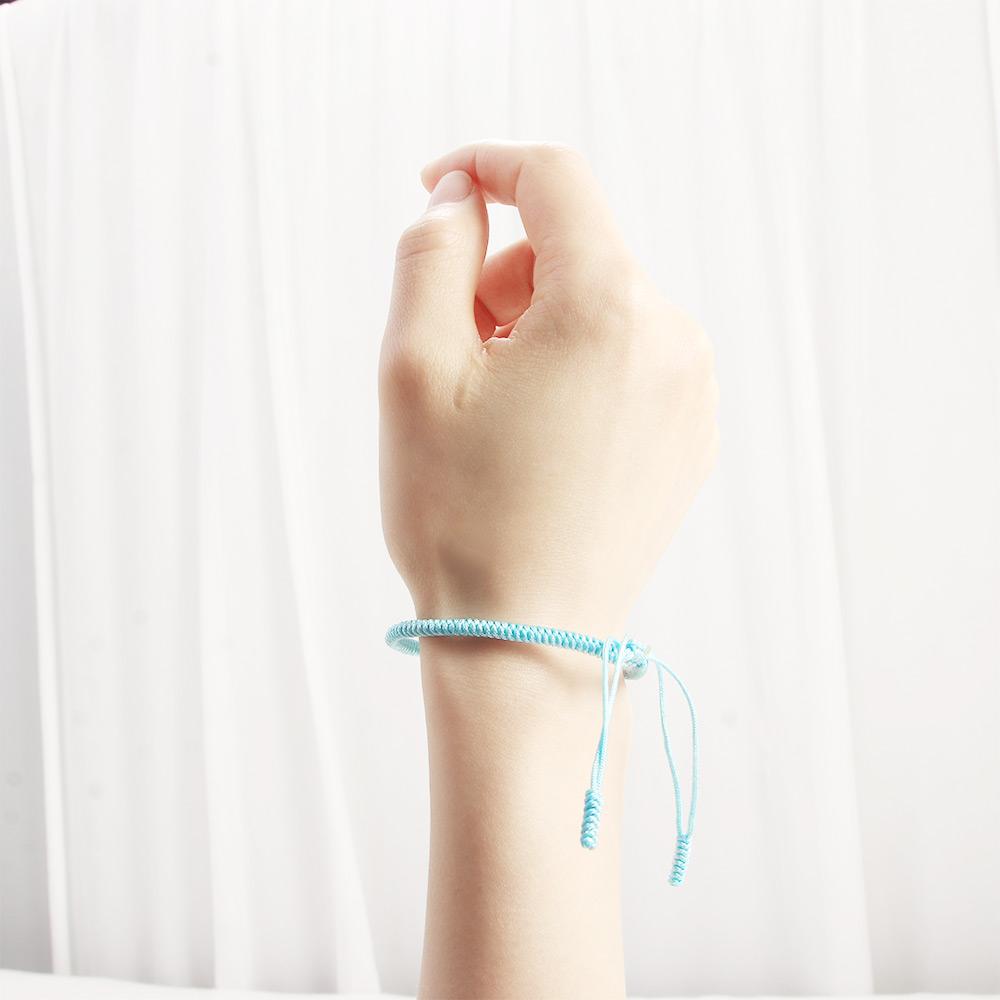 Women Simple Tibetan Buddhist Knots Gifts For Lovers Bangles Jewelry Rope Bracelets Accessories