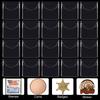 50Pcs Single Pocket Coin Sleeves Coin Storage Sleeves Coin Protectors Clear Coin Holders for Coin Collectors Protector