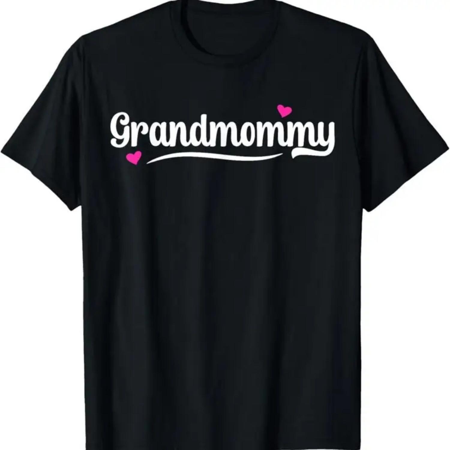 Grandmommy Grandma Proud Grandmother T Shirt S