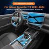 Car Interior TPU Protector For Jetour Traveller T2 2023-2024 Anti-scratch Film Auto Protective Transparent Stickers
