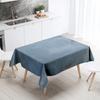 Marble Pattern Table Cloth Home Decor Stain Resistant Waterproof  Decoration Rectangular Kitchen Fireplace Countertop