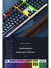 4-in-1 Wired Luminous Gaming Set: Keyboard, Mouse, Headset, Mouse Pad.