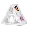 10Pcs Magnetic Display Photo Frame 3Inch Picture Holder with Magnets For Home Office Refrigerator Whiteboard Decoration