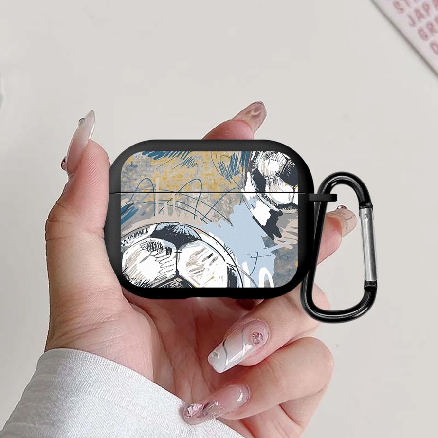 

Cool Football Case For Airpods Pro2 Pro 2 1 Pro3 4 3 Earphone Cases Cover Airpods 1