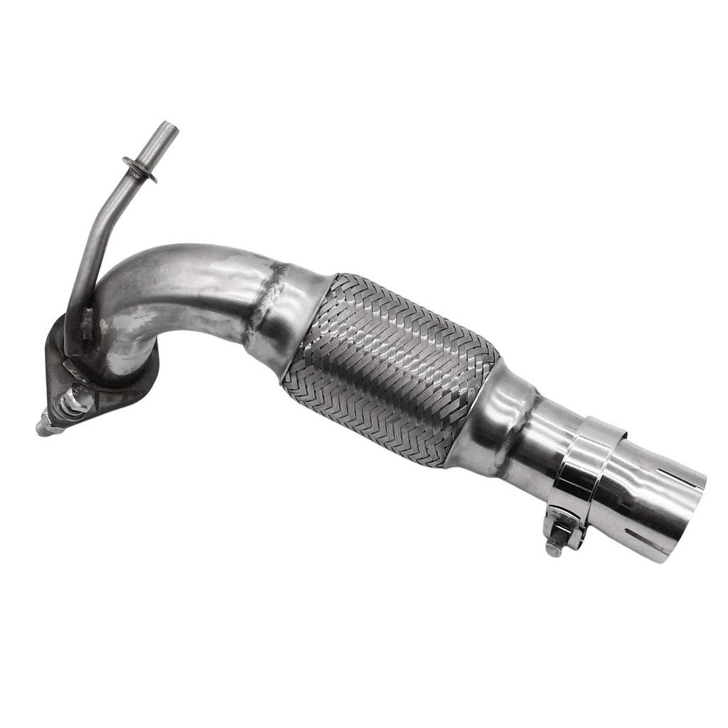 Car Exhaust Bellows for Ford Fiesta Mk7 Mk7.5 1.0 Ecoboost 2008-2016 Car Exhaust Pipe AccessoriesGood product