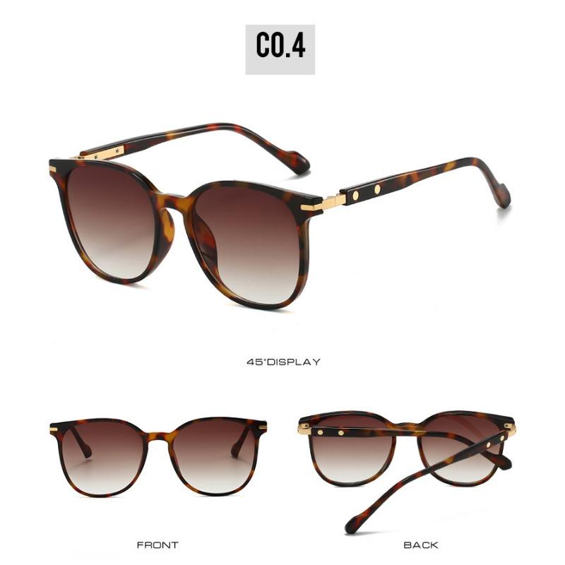 New Retro Round Sunglasses Women Men Brand Design Trend Luxury Vintage Unisex Sun Glasses Men Driver Uv400 Shades Eyewear