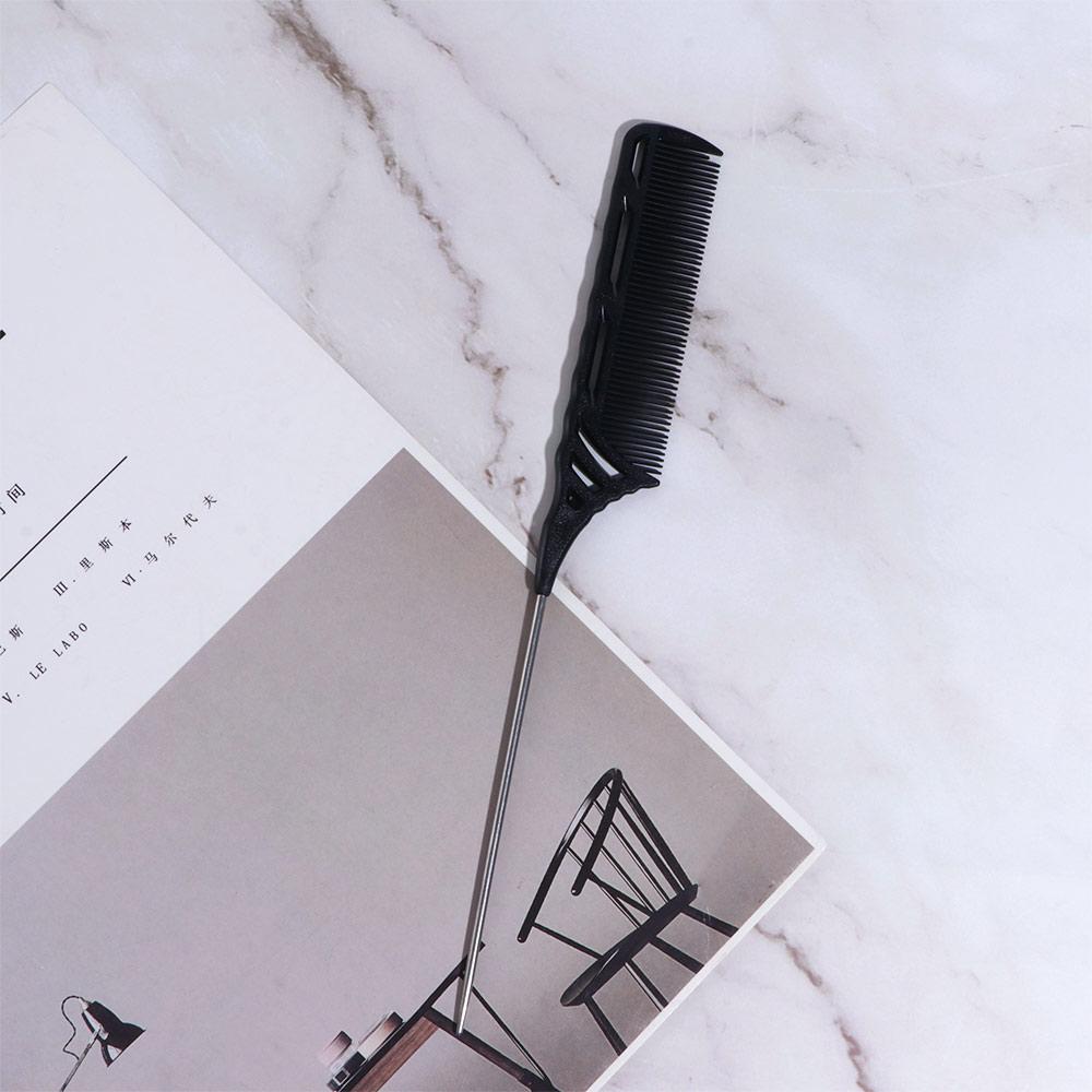 Hair Cutting Hairdressing Sharp Tail Styling Comb Hair Tail Comb Hair Edge Trimmer Rat Tail Combs