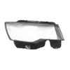 Left + Right Headlight Lens Cover Transparent Head Light Shell for Jeep Grand Cherokee 2014-2019