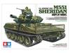 Seria Dużych Czołgów Tamiya 13 Czołg Powietrznodesantowy Armii M551 Sheridan Model do Eksponowania Model Plastikowy 36213 1/16 Nie. NAS.