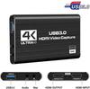 Hot 4K 60fps Game Capture Device Card Live Streaming HDMI To USB 3.0 HDMI Video Capture Card for Xbox PS4 Live Streaming Gaming