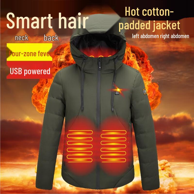 LiLang Smart Heated Hooded Jacket